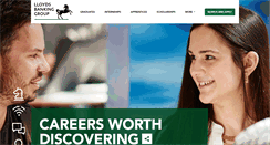 Desktop Screenshot of lloydsbankinggrouptalent.com